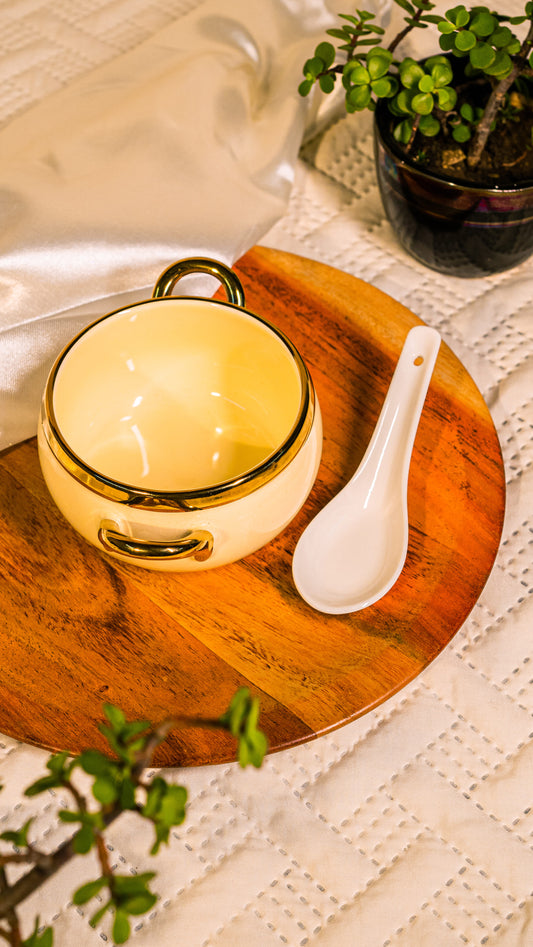 Gilded Heritage Soup Service | 13 Pieces