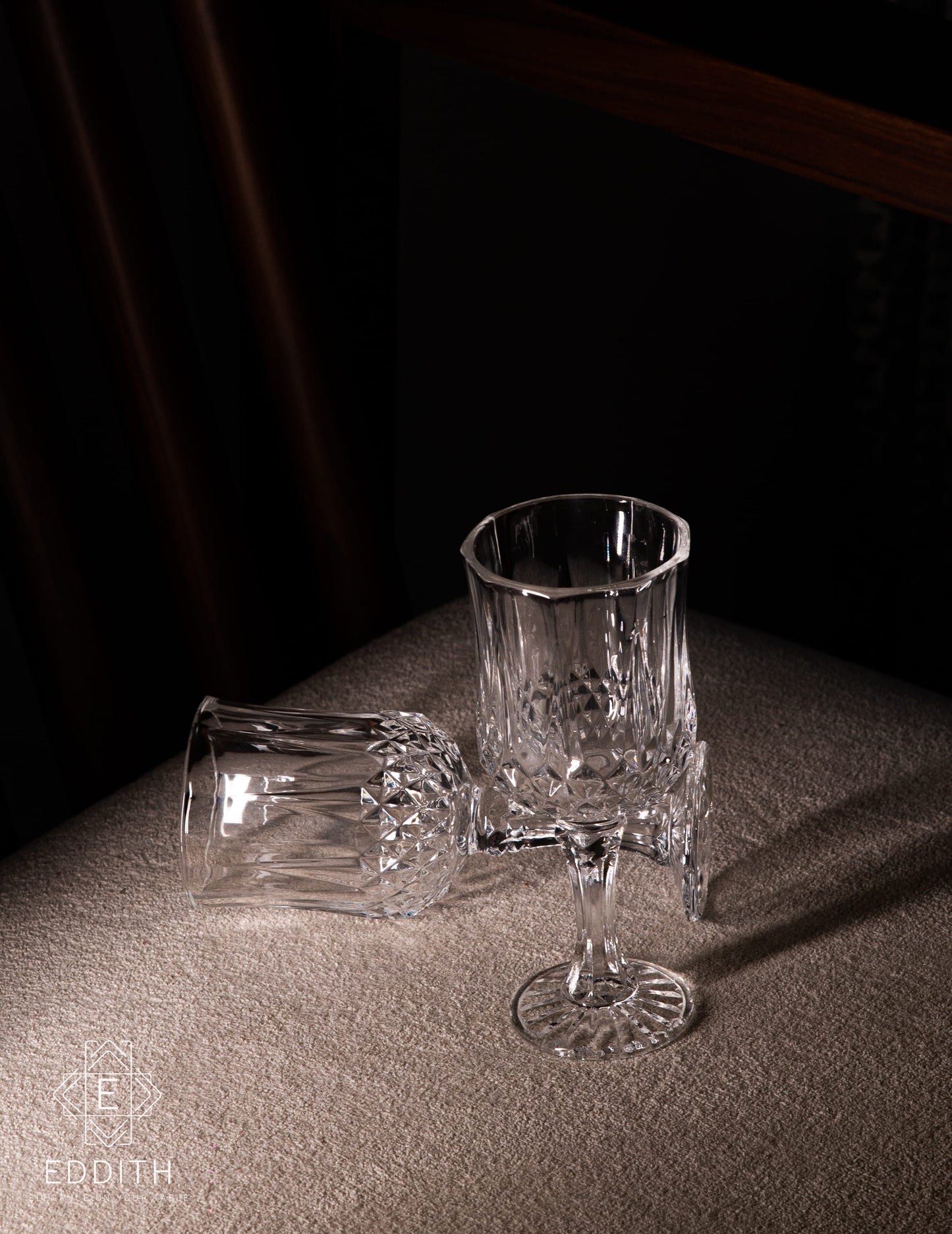 The Royal Prism Goblet- Set of 6 (160 ml)