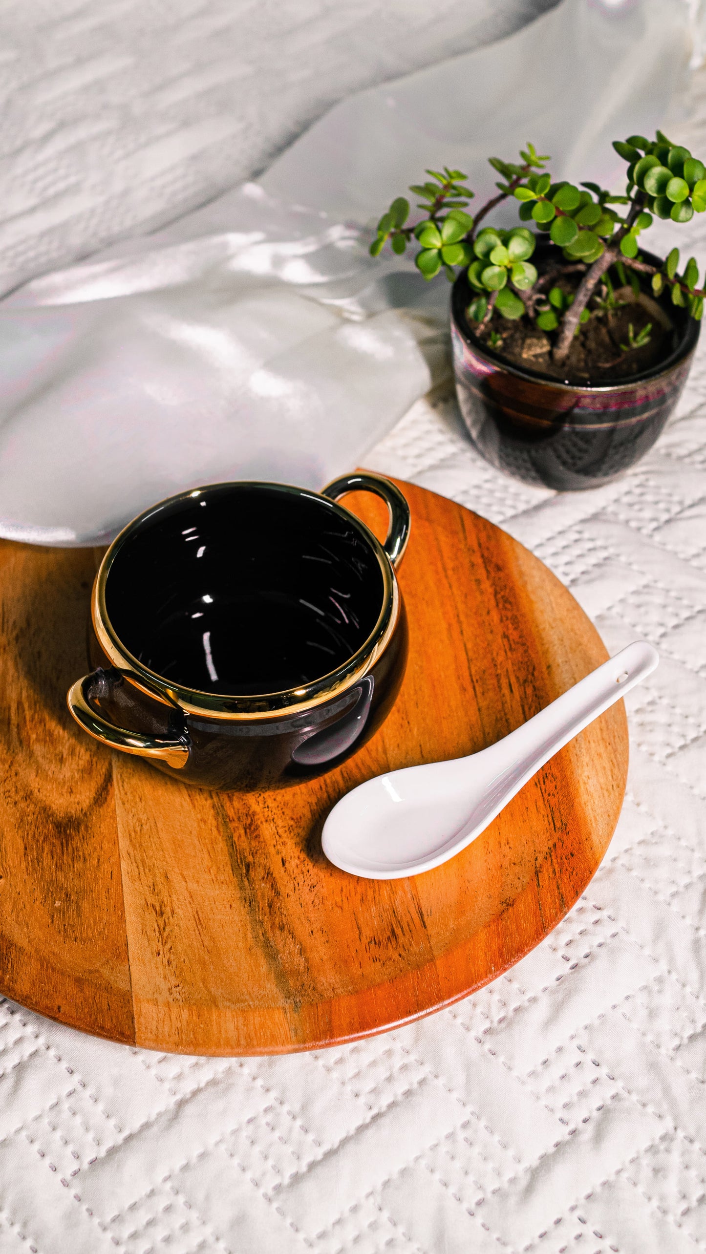Gilded Heritage Soup Service | 13 Pieces