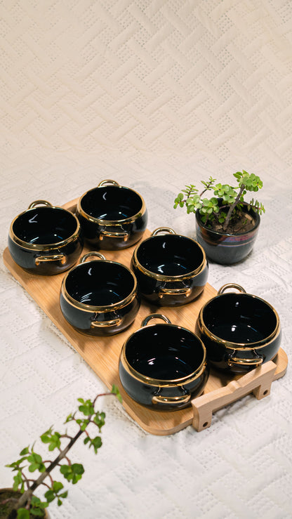 Gilded Heritage Soup Service | 13 Pieces