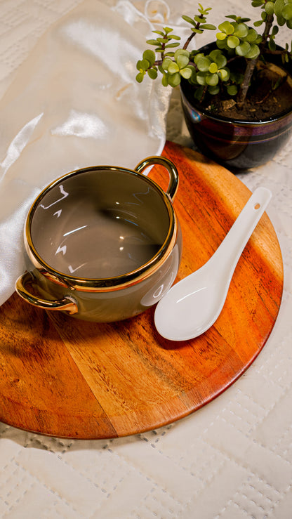 Gilded Heritage Soup Service | 13 Pieces