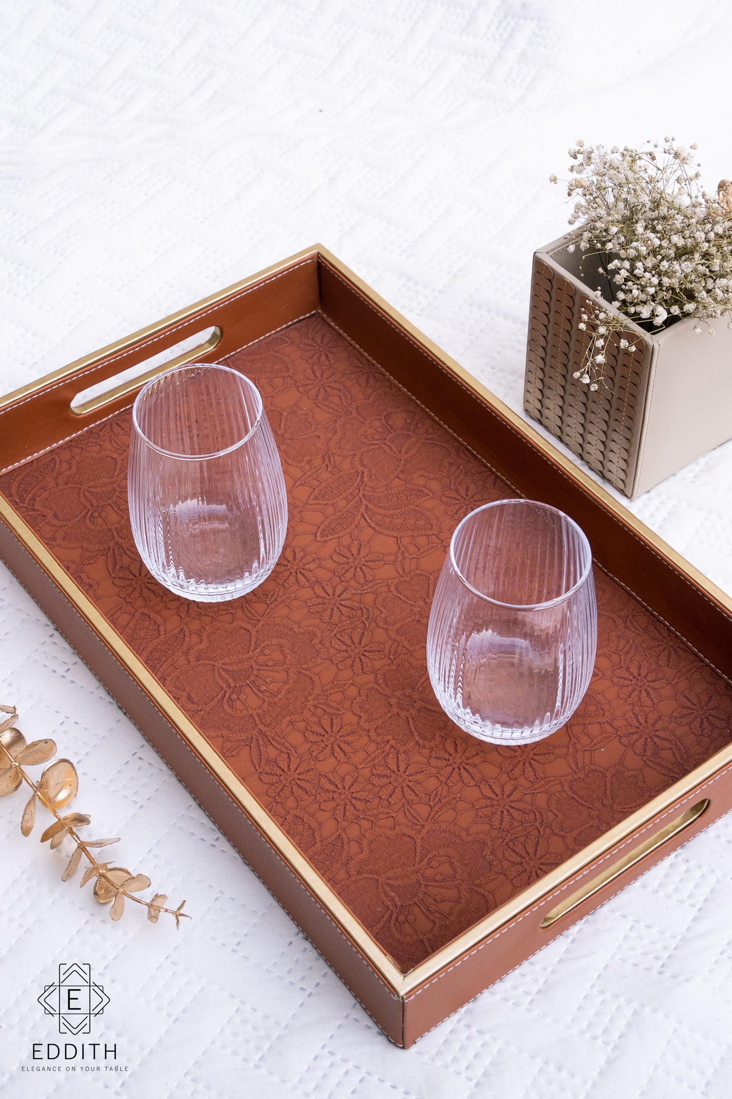 The Rippled Refreshment Vessel-Set of 6 (400 ml)