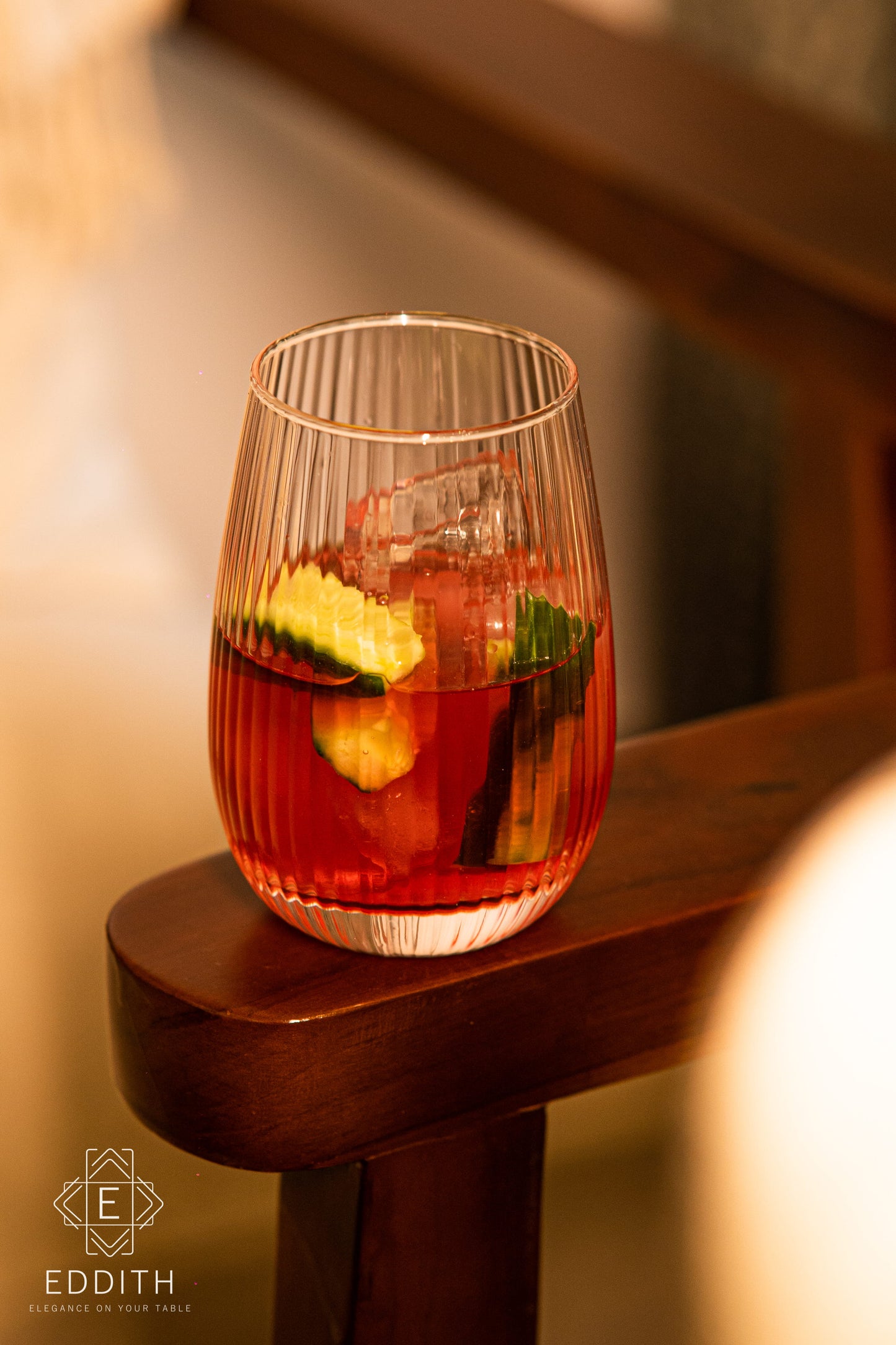 The Rippled Refreshment Vessel-Set of 6 (400 ml)