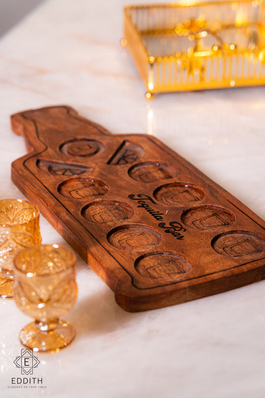 Gilded Ember Shot Glasses – Set of 6 (65 ml)