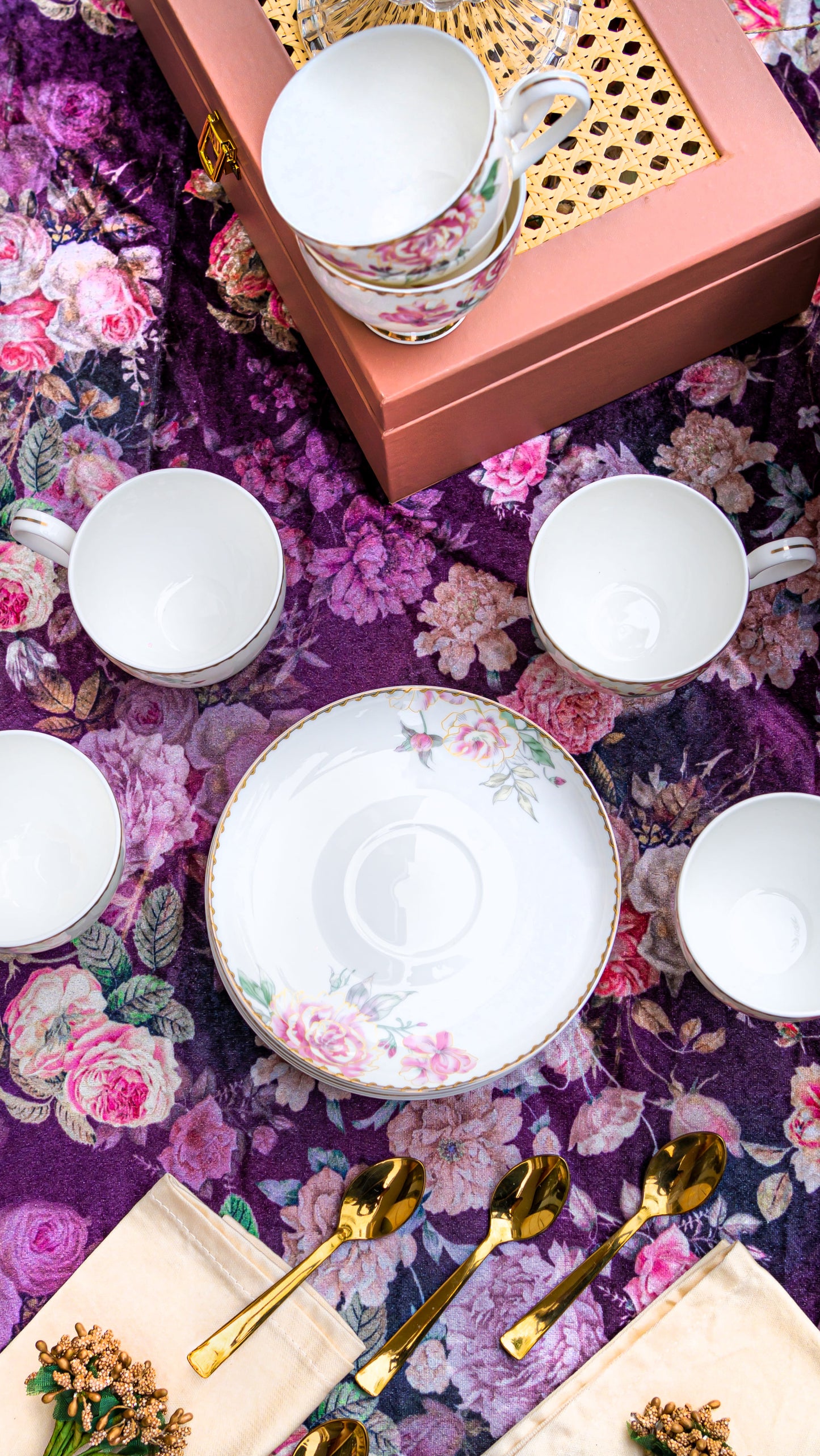 Imperial Morning Cup & Saucer Set | 12 Pieces