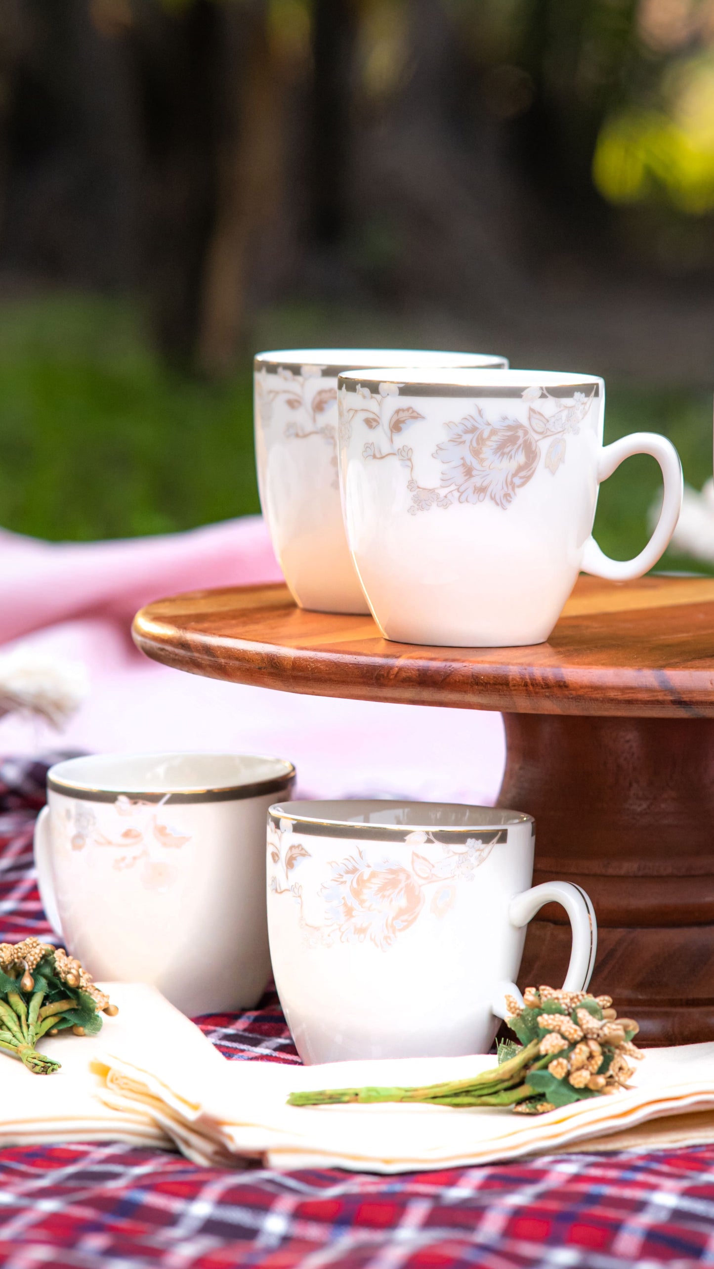 Artisan Textured Mug Set | Set of 6