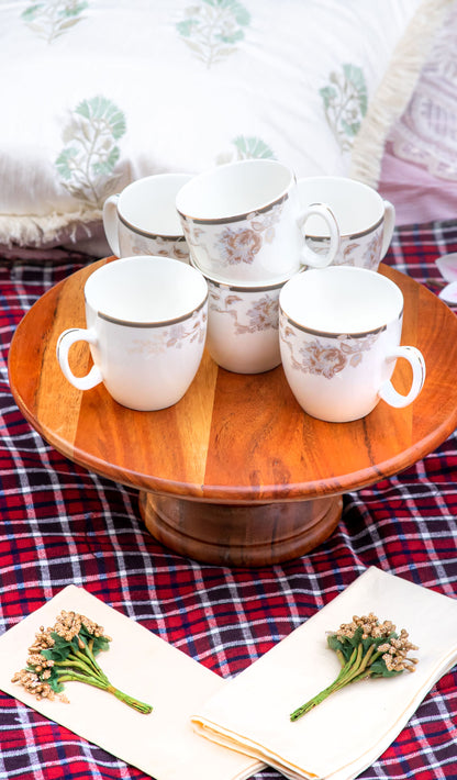 Artisan Textured Mug Set | Set of 6