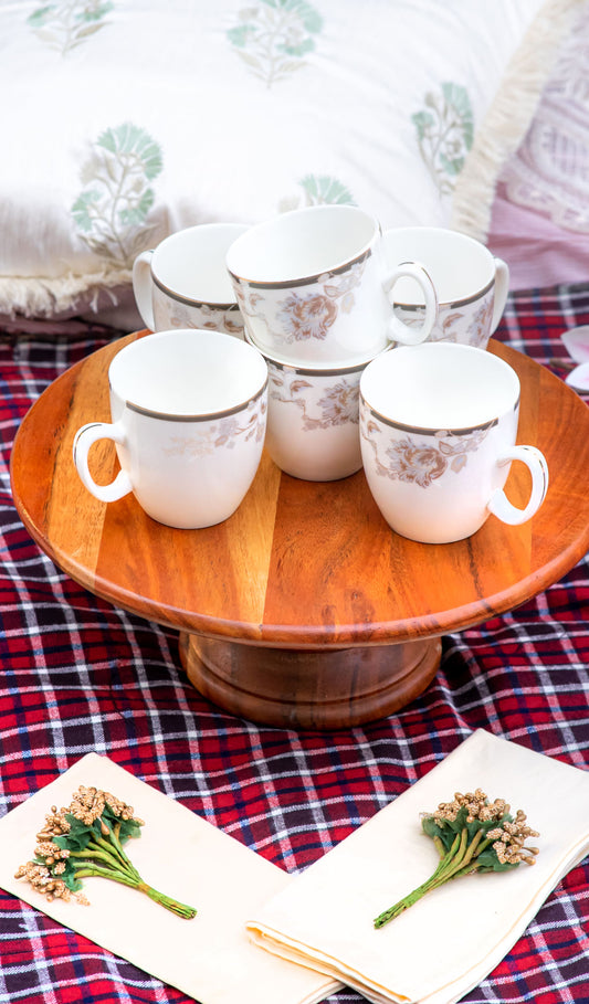 Artisan Textured Mug Set | Set of 6