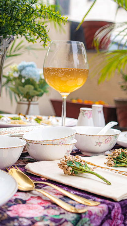 Blush Petal Dinner Set | 39 Pieces